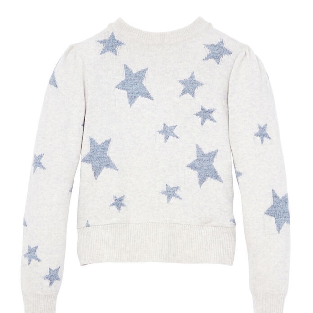 Rebecca Taylor Star Intarsia Sweater